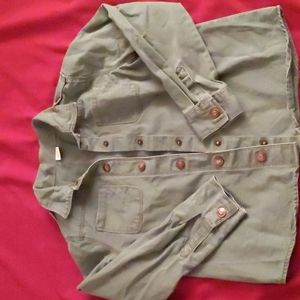 Girls jean jacket size 7/8